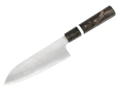 Allzweckmesser SPG2 Migaki Tsuchime Santoku 180, Birke -UMIMI Geschaft allzweckmesser spg2 migaki tsuchime santoku 180 1
