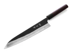 Damastmesser Gyuto 240 Kuroshiage Nami, 12 Lagen -UMIMI Geschaft damastmesser gyuto 240 kuroshiage nami 12 lagen 1