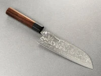 Damastmesser Kyusakichi Santoku, ZDP189 7 Damastmesser Kyusakichi Santoku, ZDP189 – Bild 5
