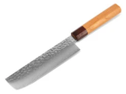 Damastmesser Nakiri 160, VG-10, Hammerschlag -UMIMI Geschaft damastmesser nakiri 160 vg 10 hammerschlag 1