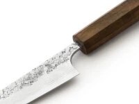 Damastmesser Petty 120 White Ebony, 35 Lagen 5 Damastmesser Petty 120 White Ebony, 35 Lagen – Bild 3