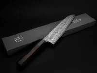 Damastmesser SPG2 Gyuto 240, 49 Lagen 11 Damastmesser SPG2 Gyuto 240, 49 Lagen – Bild 9