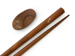 Essstäbchen Set Mit Ablage Tonbo, Granadillo -UMIMI Geschaft essstaebchen set mit ablage tonbo granadillo 1