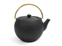 Gusseisen Teekanne Marutama L, 1,1 L Messinggriff