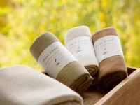 Handtücher Aus Japan, Bio-Baumwolle, Brown, 36cm X 85cm 6 Handtücher Aus Japan, Bio-Baumwolle, Brown, 36cm X 85cm – Bild 4