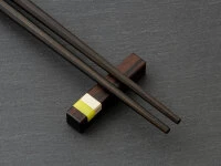 Japanische Essstäbchen Manchester Bee, Ebenholz, Mit Ablage 9 Japanische Essstäbchen Manchester Bee, Ebenholz, Mit Ablage – Bild 7