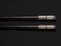 Japanische Essstäbchen MIKAGE, Ebenholz 7 Japanische Essstäbchen MIKAGE, Ebenholz – Bild 5