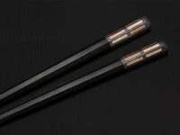 Japanische Essstäbchen MIKAGE, Ebenholz 8 Japanische Essstäbchen MIKAGE, Ebenholz – Bild 6