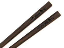 Japanische Essstäbchen MOON Ebony, 240 Mm -UMIMI Geschaft japanische essstaebchen moon ebony 240 mm 1