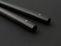 Japanische Essstäbchen Tokusen Ebony, Ebenholz 7 Japanische Essstäbchen Tokusen Ebony, Ebenholz – Bild 5