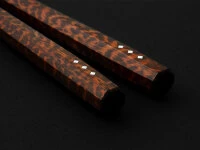 Japanische Essstäbchen Tokusen Kashikosa, Schlangenholz 6 Japanische Essstäbchen Tokusen Kashikosa, Schlangenholz – Bild 4