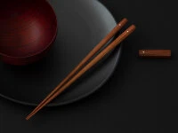 Japanische Essstäbchen Tokusen Shitan, Rosenholz 11 Japanische Essstäbchen Tokusen Shitan, Rosenholz – Bild 9