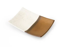 Japanische Servierplatte Sou, Weiß-gold, 2 Größen -UMIMI Geschaft japanische servierplatte sou weiss gold 2 groessen 1