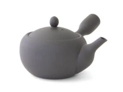 Japanische Teekanne Anzu Kurokusube, Banko Yaki, 320 Ml, Teesieb Aus Ton -UMIMI Geschaft japanische teekanne anzu kurokusube banko yaki 320 ml teesieb aus ton 1