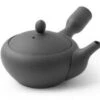 Japanische Teekanne Teppachu Kurokusube, Banko Yaki, 260ml -UMIMI Geschaft japanische teekanne teppachu kurokusube banko yaki 260ml