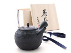 Japanische Teekanne Tokoname Sendan Maru Mit Geschenkbox -UMIMI Geschaft japanische teekanne tokoname sendan maru mit geschenkbox 1