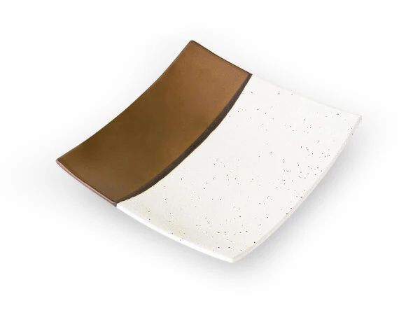 Japanischer Teller Sou, Weiß-gold, 2 Größen 9 Japanischer Teller Sou, Weiß-gold, 2 Größen – Bild 7