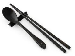 Japanisches Besteck-Set Yokina Asa, Ebenholz -UMIMI Geschaft japanisches besteck set yokina asa ebenholz 1