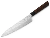 Japanisches Messer Shichi Gyuto 200, Hammerschlag 3 Japanisches Messer Shichi Gyuto 200, Hammerschlag