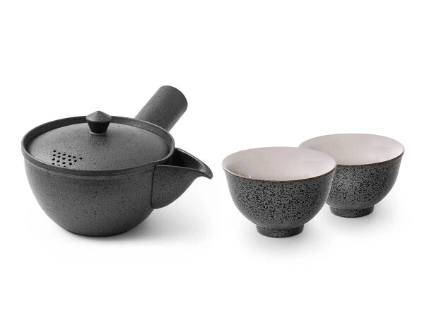 Japanisches Teeservice Siboridashi Kokurei, 3-teilig, Banko Yaki 14 Japanisches Teeservice Siboridashi Kokurei, 3-teilig, Banko Yaki – Bild 12