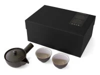 Japanisches Teeservice Siboridashi Kokurei, 3-teilig, Banko Yaki 4 Japanisches Teeservice Siboridashi Kokurei, 3-teilig, Banko Yaki – Bild 2