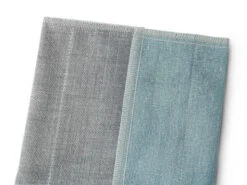 Küchentuch R.I.B. Binchotan, Aqua, 35cm X 35cm -UMIMI Geschaft kuechentuch r i b binchotan aqua 35cm x 35cm 1