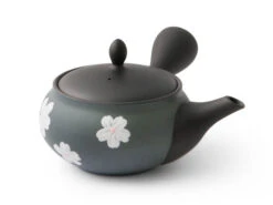 Kyusu Hiranaru Sakura, Japanische Teekanne -UMIMI Geschaft kyusu hiranaru sakura japanische teekanne 1