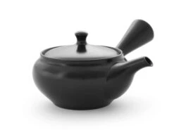 Kyusu Kuro Hiramaru, Japanische Teekanne -UMIMI Geschaft kyusu kuro hiramaru japanische teekanne 1