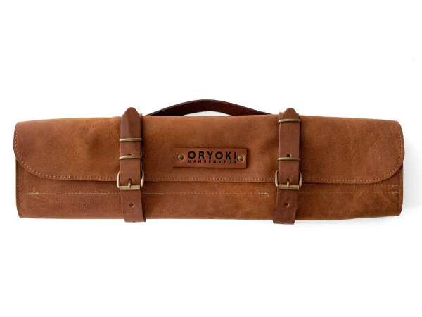 Messer-Tasche, Leder, Cognac 12 Messer-Tasche, Leder, Cognac – Bild 10