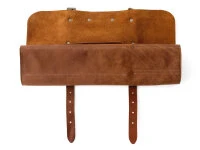 Messer-Tasche, Leder, Cognac 4 Messer-Tasche, Leder, Cognac – Bild 2