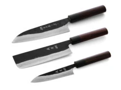 Messerset Damastmesser Nami Santoku II -UMIMI Geschaft messerset damastmesser nami santoku ii 1