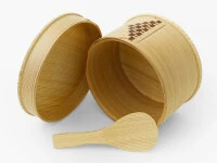 Ohitsu, Japanischer Reisbehälter, 2 Größen 11 Ohitsu, Japanischer Reisbehälter, 2 Größen – Bild 9