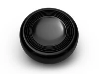 Oryoki Schalenset Nakajima Schwarz, 6-teilig