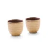 Sake Becher, Gold, 2er Set -UMIMI Geschaft sake becher gold 2er set
