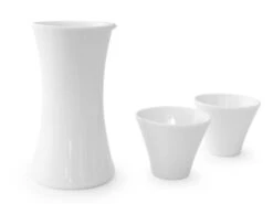 Sake Set Gen, Arita Porzellan, Weiß -UMIMI Geschaft sake set gen arita porzellan weiss 1