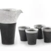 Sake Set Suzune S, 1 Karaffe, 4 Becher S -UMIMI Geschaft sake set suzune s 1 karaffe 4 becher s