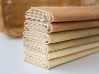 Serviette Bio Napkins, Green, 50cm X 50cm 5 Serviette Bio Napkins, Green, 50cm X 50cm – Bild 3