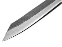 SPG2 Kuroshiage Tsuchime Kiritsuke Sujihiki 255mm, Wenge Handle 6 SPG2 Kuroshiage Tsuchime Kiritsuke Sujihiki 255mm, Wenge Handle – Bild 4