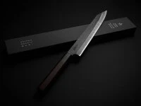 SPG2 Kuroshiage Tsuchime Kiritsuke Sujihiki 255mm, Wenge Handle 9 SPG2 Kuroshiage Tsuchime Kiritsuke Sujihiki 255mm, Wenge Handle – Bild 7