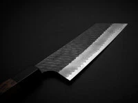 SPG2 Kuroshiage Tsuchime Nakiri 180mm, Wenge Handle 12 SPG2 Kuroshiage Tsuchime Nakiri 180mm, Wenge Handle – Bild 10