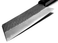 SPG2 Kuroshiage Tsuchime Nakiri 180mm, Wenge Handle 6 SPG2 Kuroshiage Tsuchime Nakiri 180mm, Wenge Handle – Bild 4