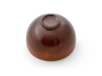 Suppenschale, Reisschale Sensai, Urushi Braun 5 Suppenschale, Reisschale Sensai, Urushi Braun – Bild 3