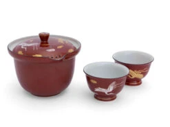 Teeservice Shiboridashi Akaji Kingin Tsuru 21 Teeservice Shiboridashi Akaji Kingin Tsuru -UMIMI Geschaft teeservice shiboridashi akaji kingin tsuru 1