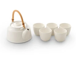 Teeservice T.Kato Weiß, 6-teilig -UMIMI Geschaft teeservice t kato weiss 6 teilig 1