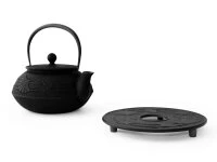 Untersetzer Iwachu Ginkgo, Gusseisen, Ø 13,5 Cm 5 Untersetzer Iwachu Ginkgo, Gusseisen, Ø 13,5 Cm – Bild 4